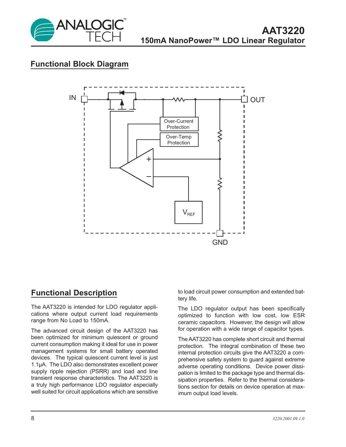 aat3220 Datasheet Page 8
