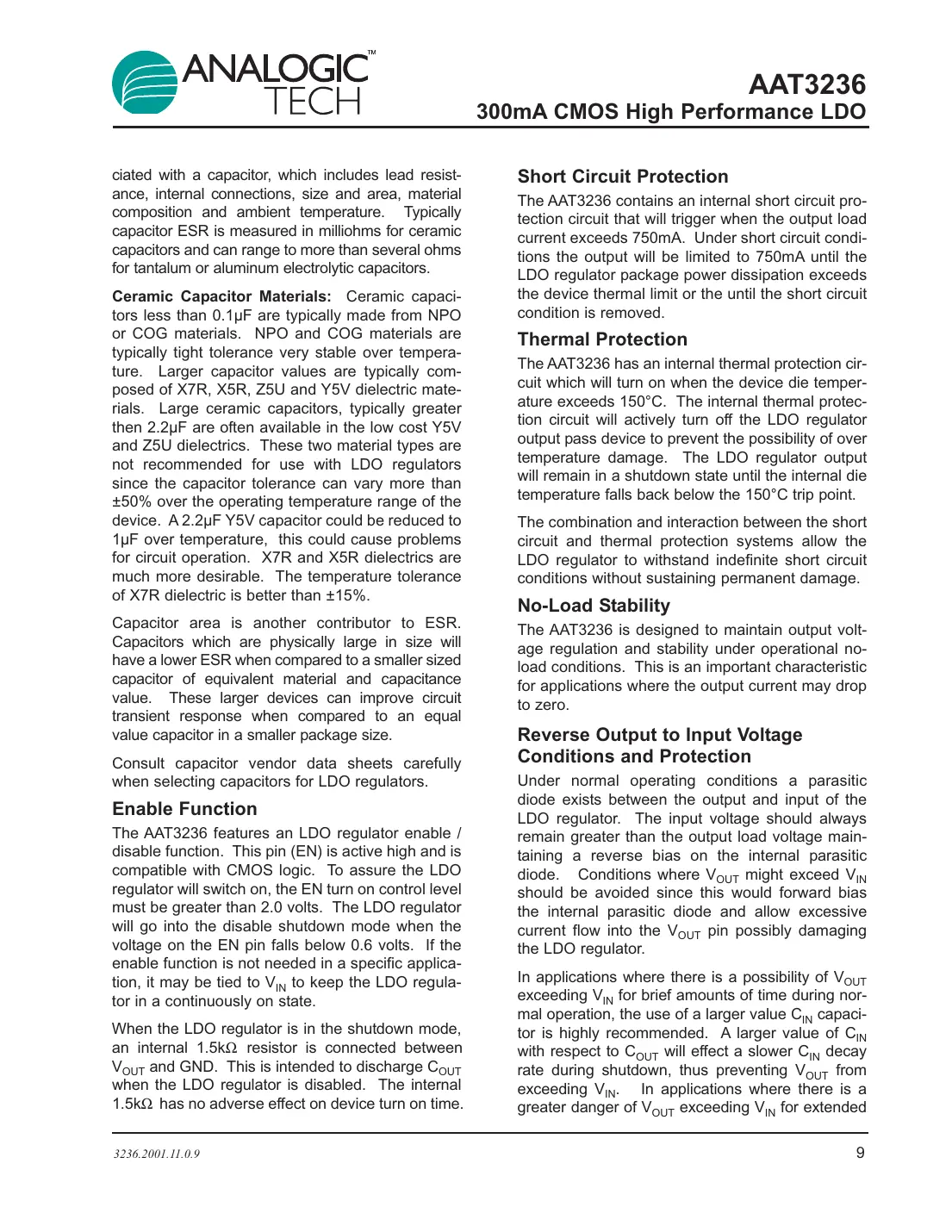 aat3236 Datasheet Page 9