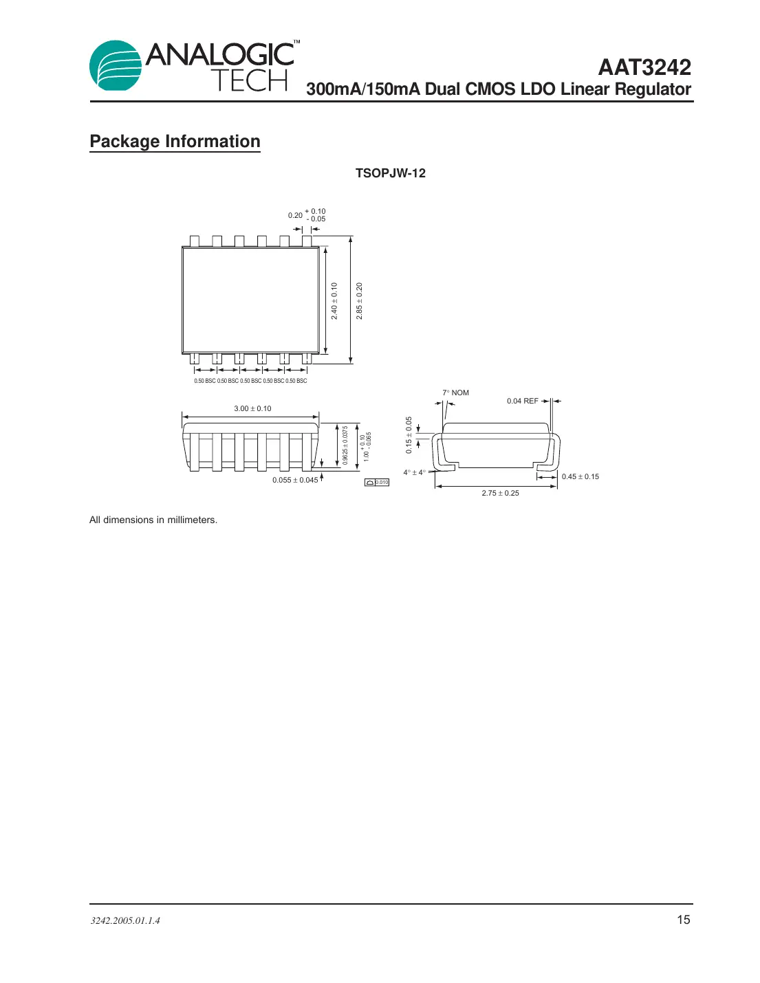 aat3242 Datasheet Page 15