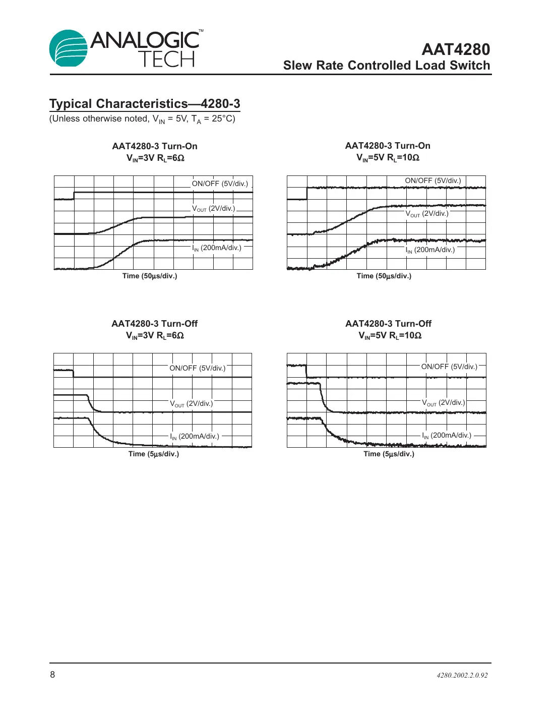 aat4280 Datasheet Page 8