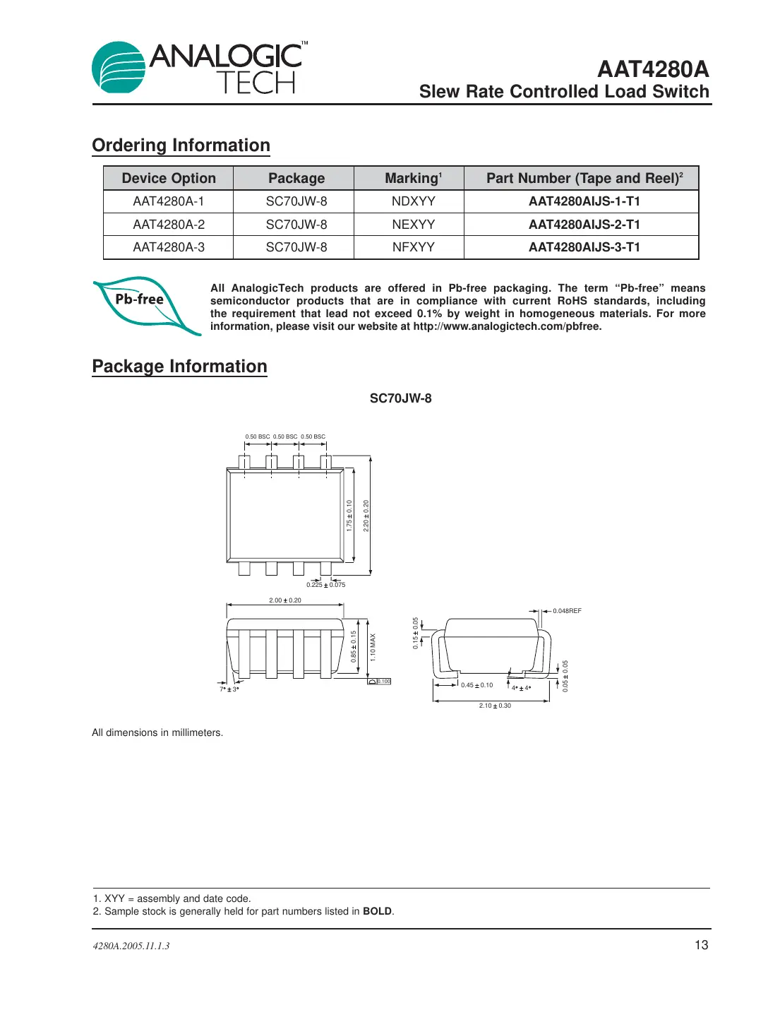 aat4280a Datasheet Page 13