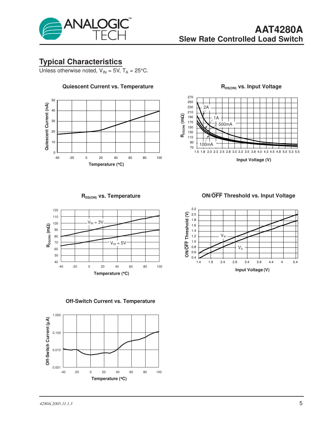 aat4280a Datasheet Page 5