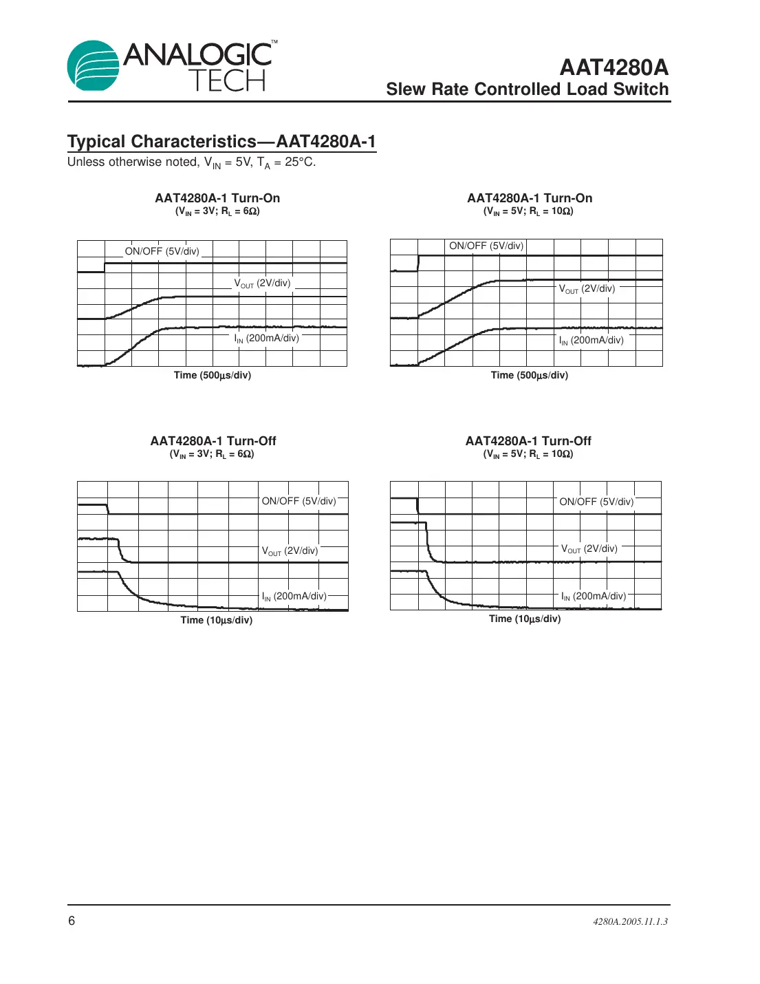 aat4280a Datasheet Page 6