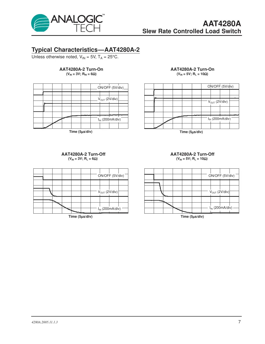 aat4280a Datasheet Page 7
