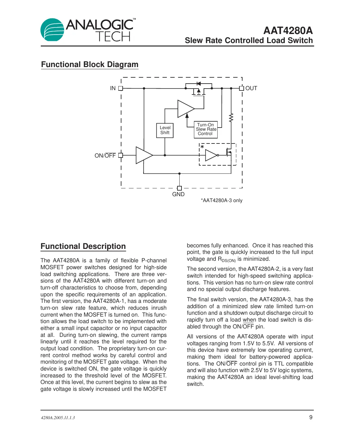 aat4280a Datasheet Page 9