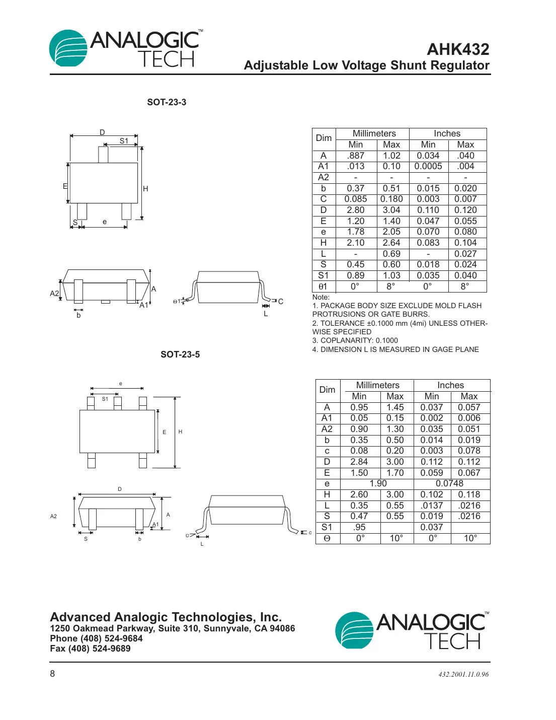 ahk432 Datasheet Page 8