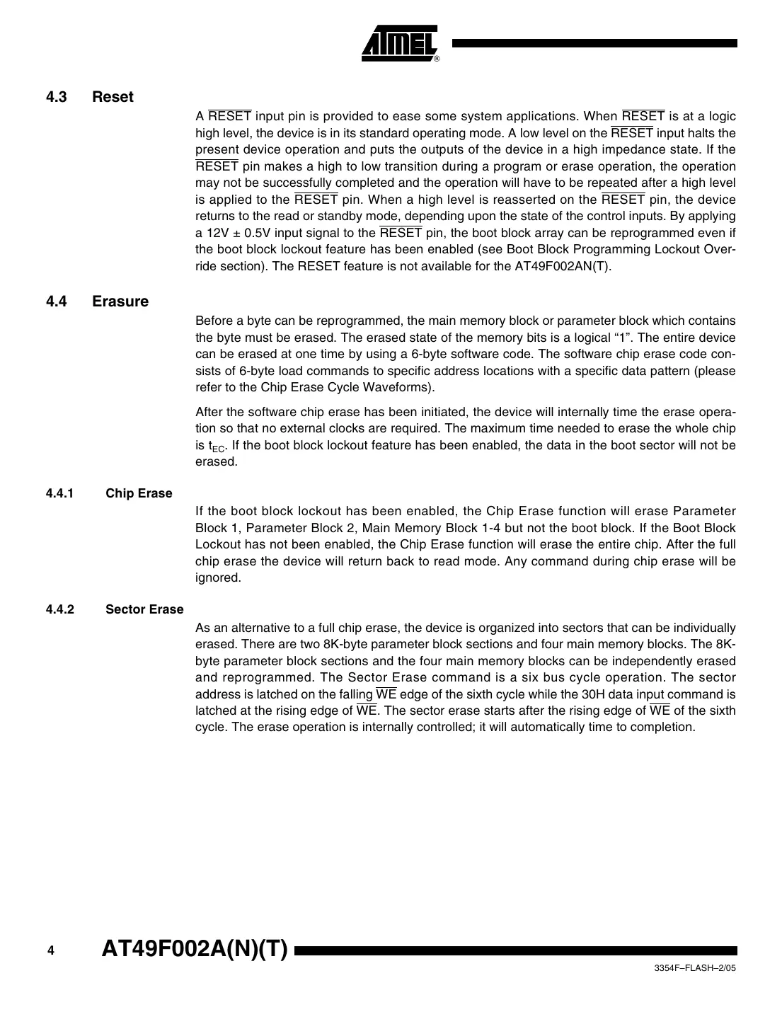 at49f002 Datasheet Page 4