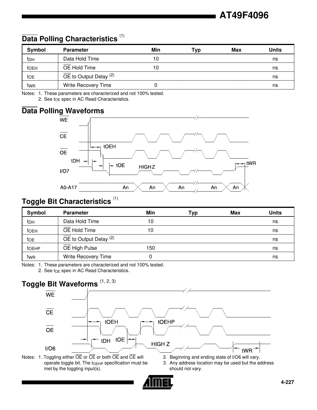 at49f4096 Datasheet Page 9