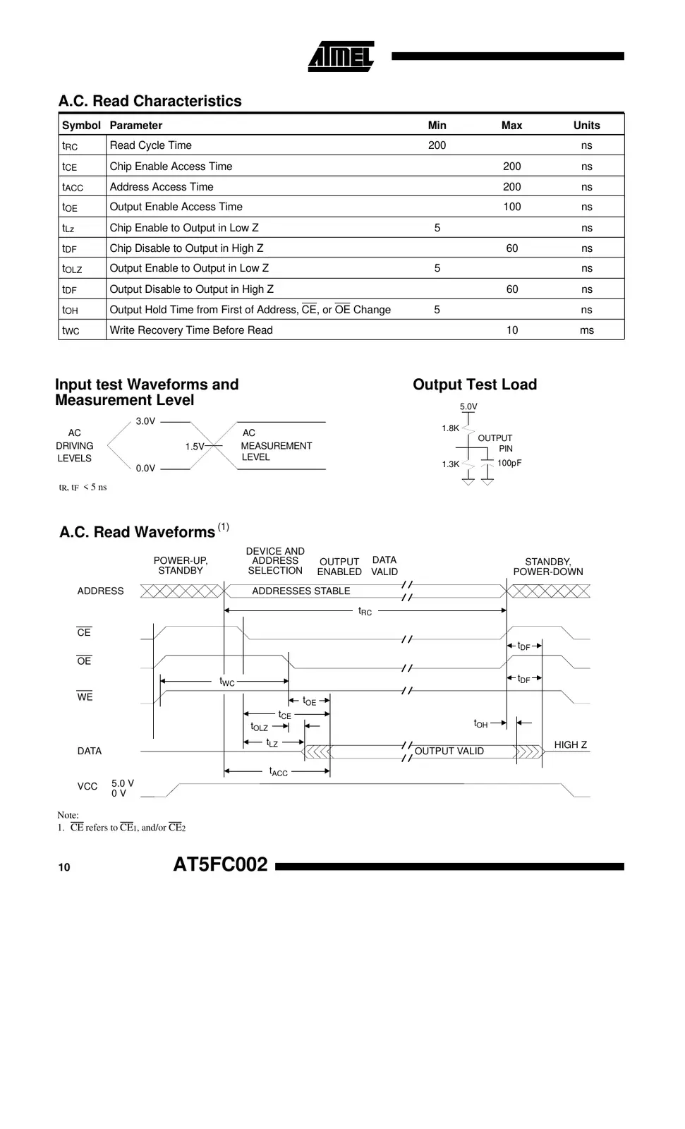 at5fc002 Datasheet Page 10