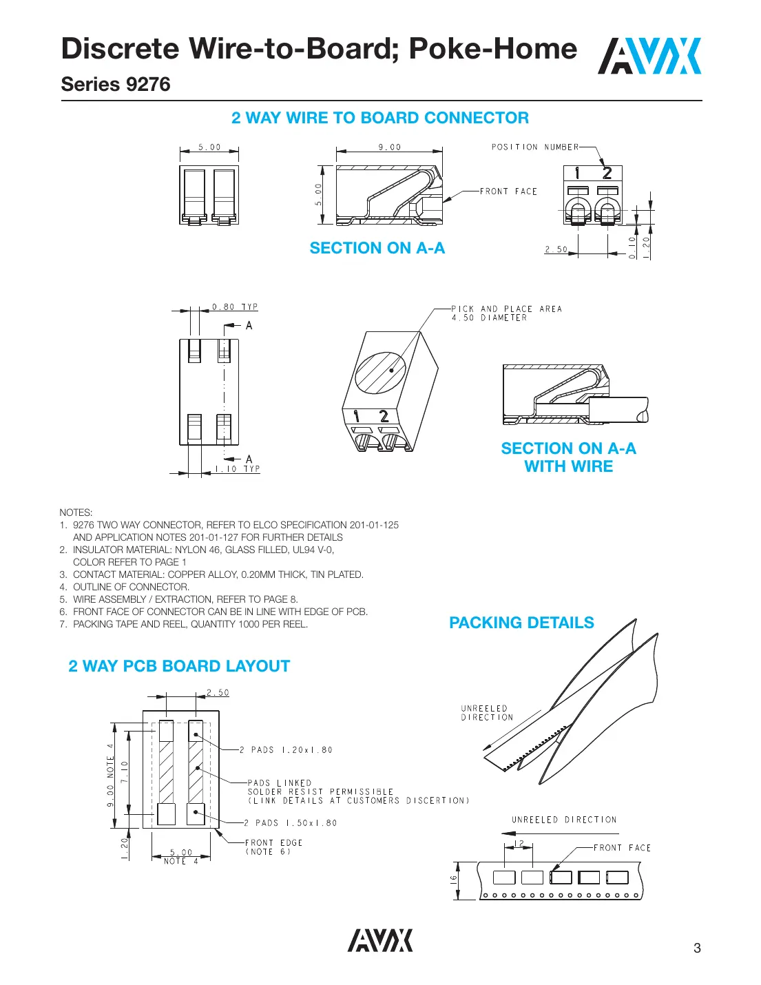 009276001021006 Datasheet Page 3