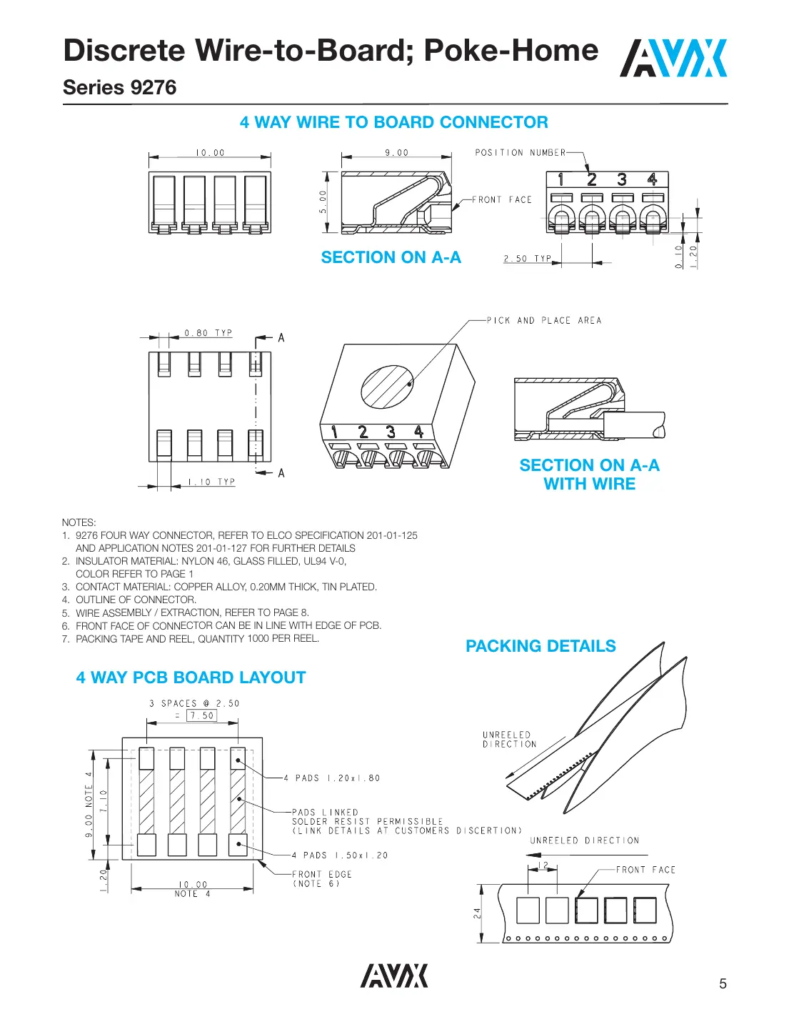 009276001021006 Datasheet Page 5