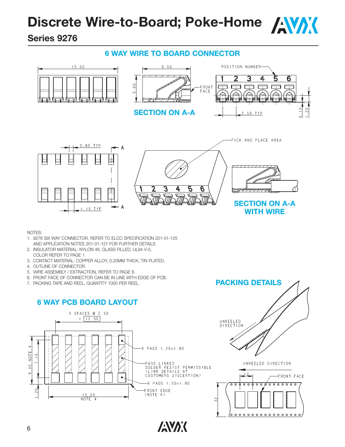 009276001021006 Datasheet Page 6