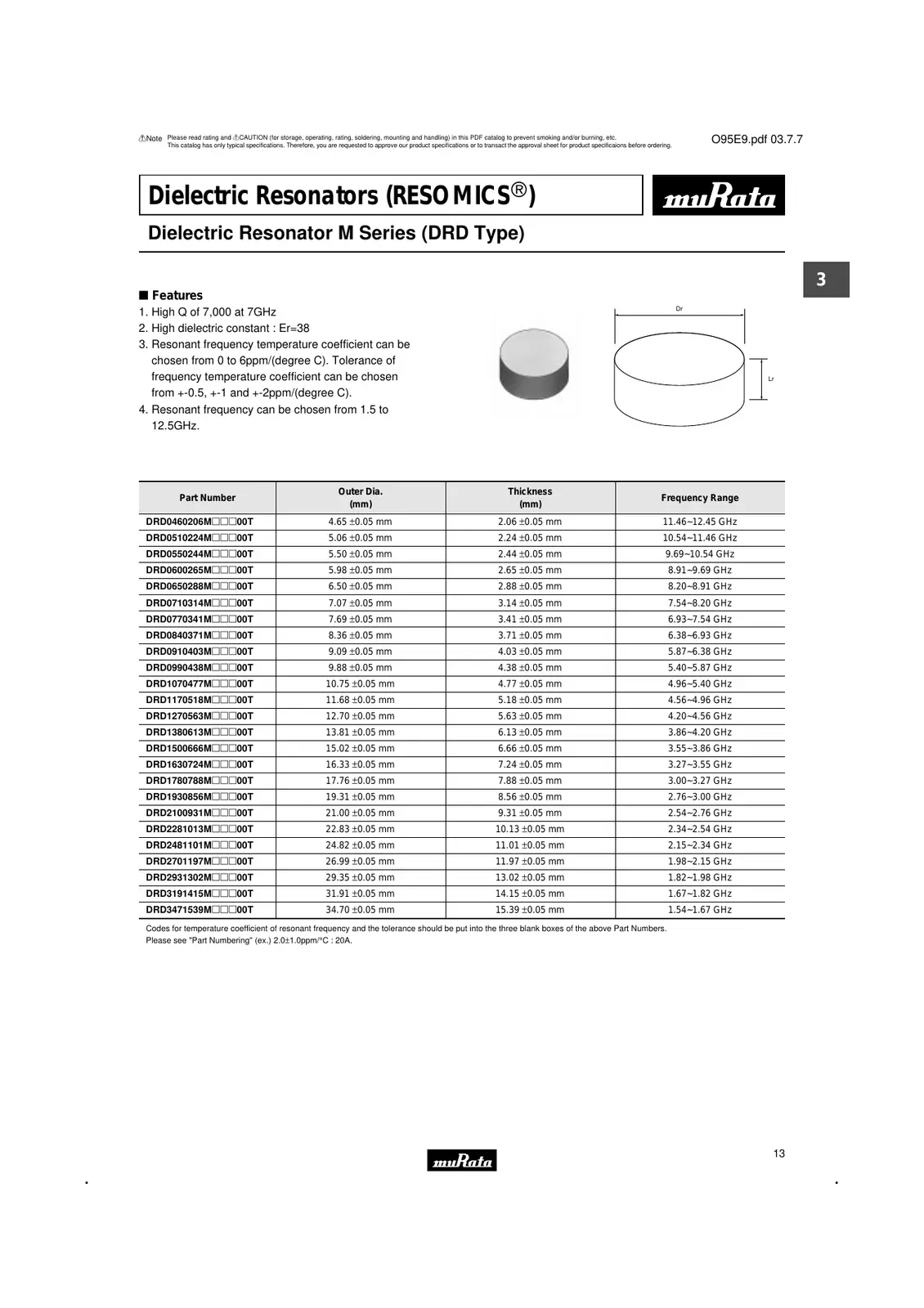 drd1170518b20b00t Datasheet Page 14