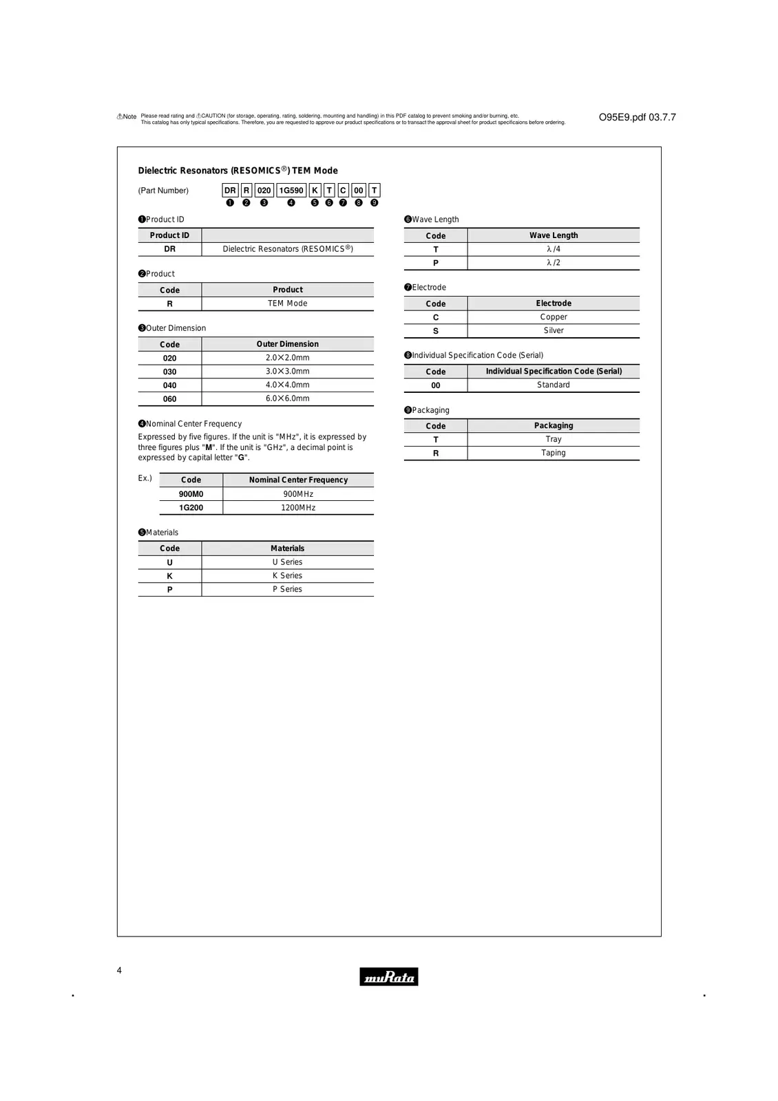 drd1170518b20b00t Datasheet Page 5
