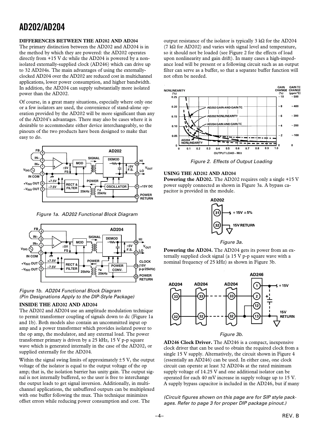 ad202 Datasheet Page 4