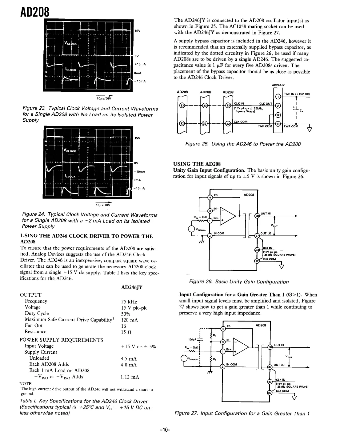 ad208 Datasheet Page 10