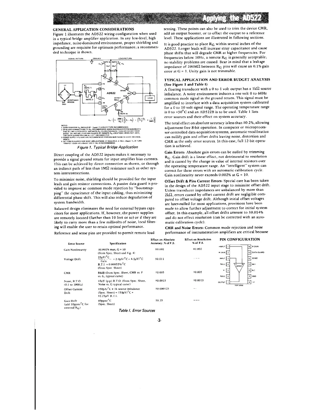 ad522 Datasheet Page 3