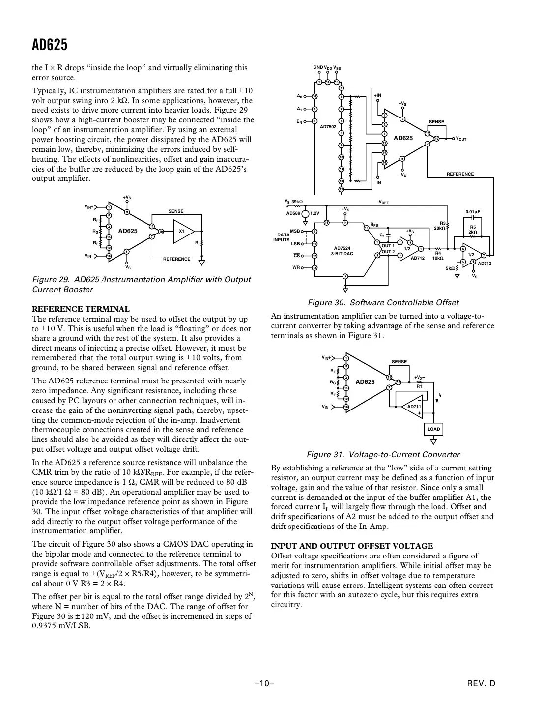 ad625 Datasheet Page 10
