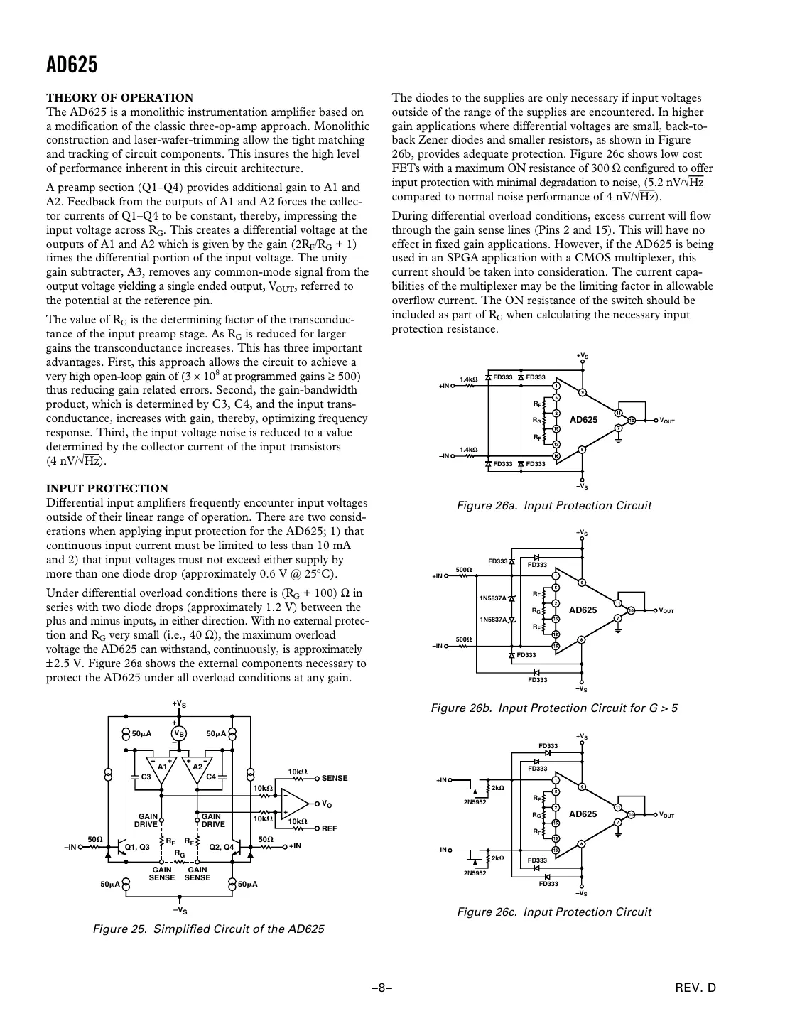 ad625 Datasheet Page 8