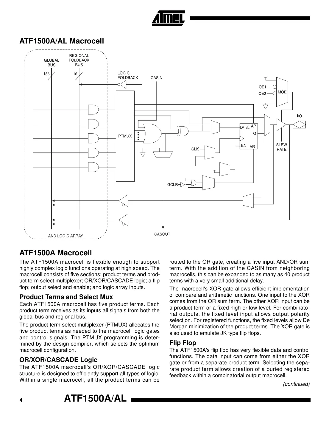 atf1500a Datasheet Page 4