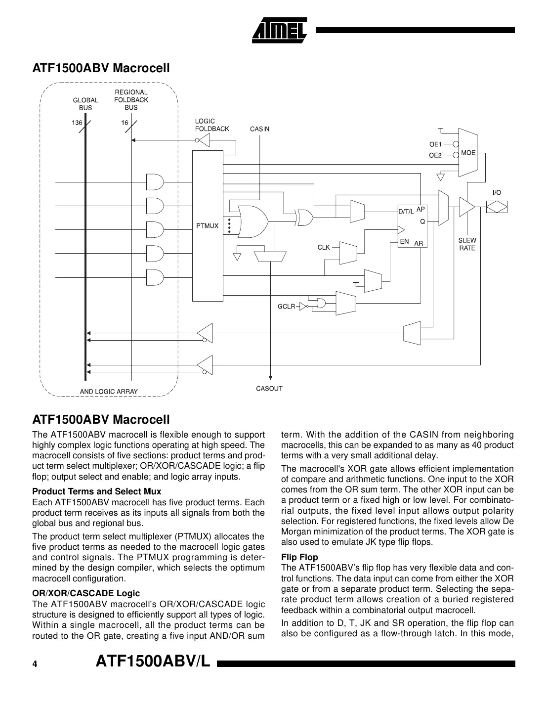atf1500abv Datasheet Page 4
