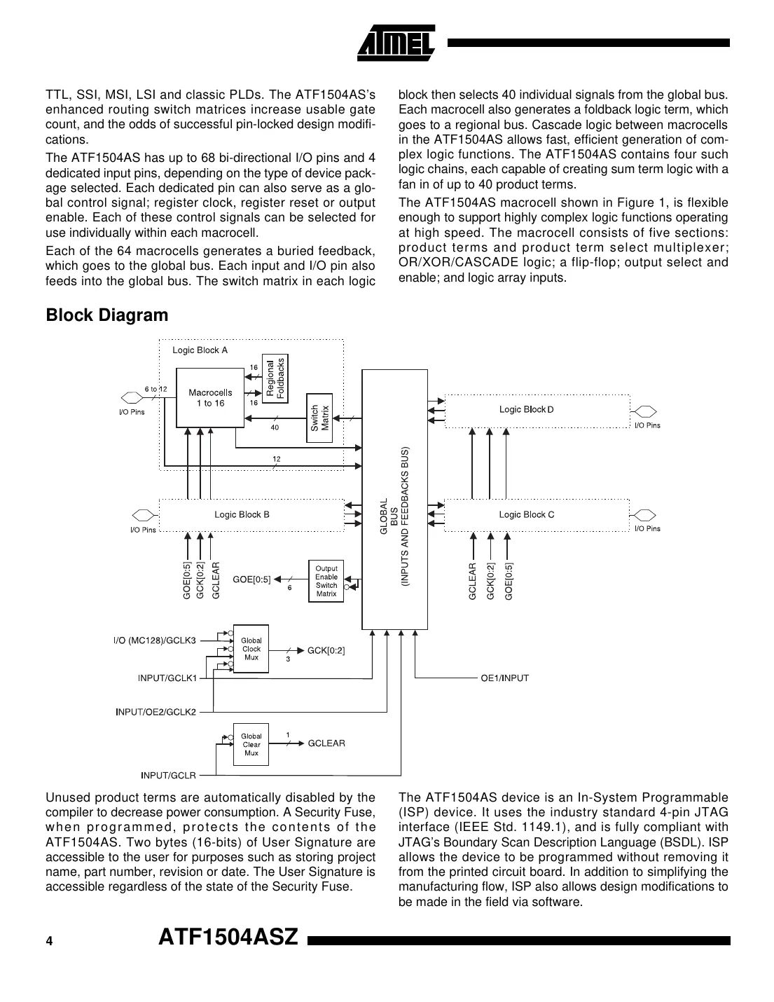 atf1504as Datasheet Page 4