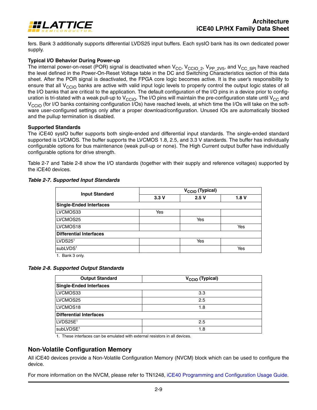 ice40 Datasheet Page 12