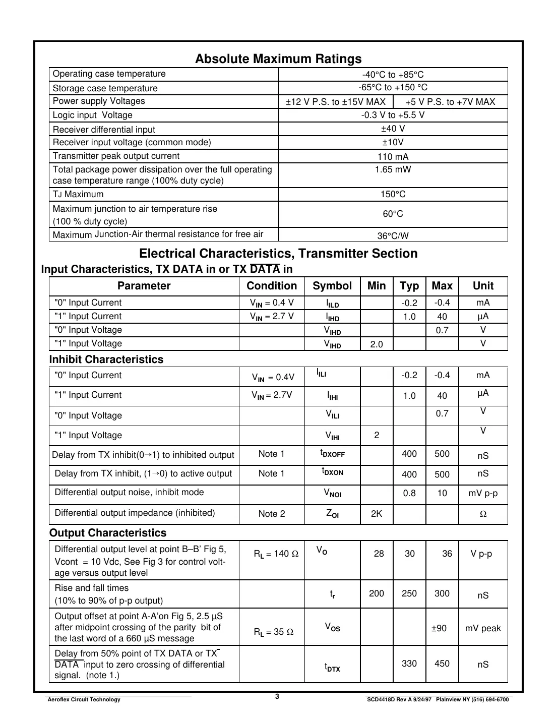 act4418 Datasheet Page 3