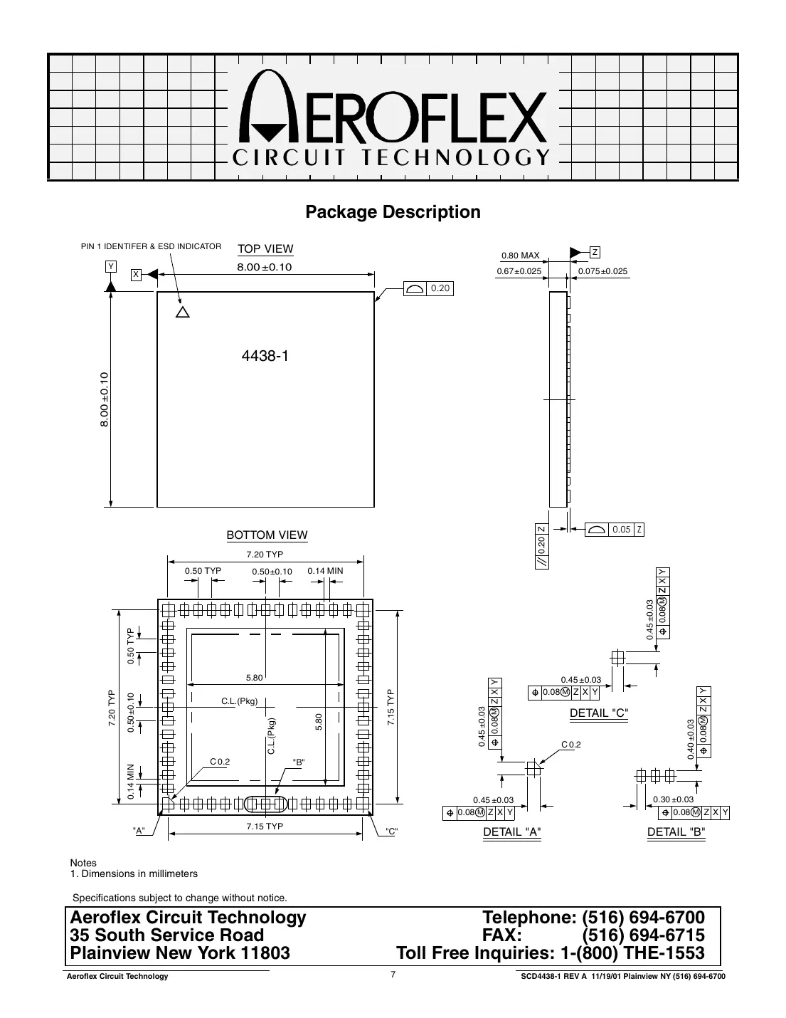 act4438 Datasheet Page 7
