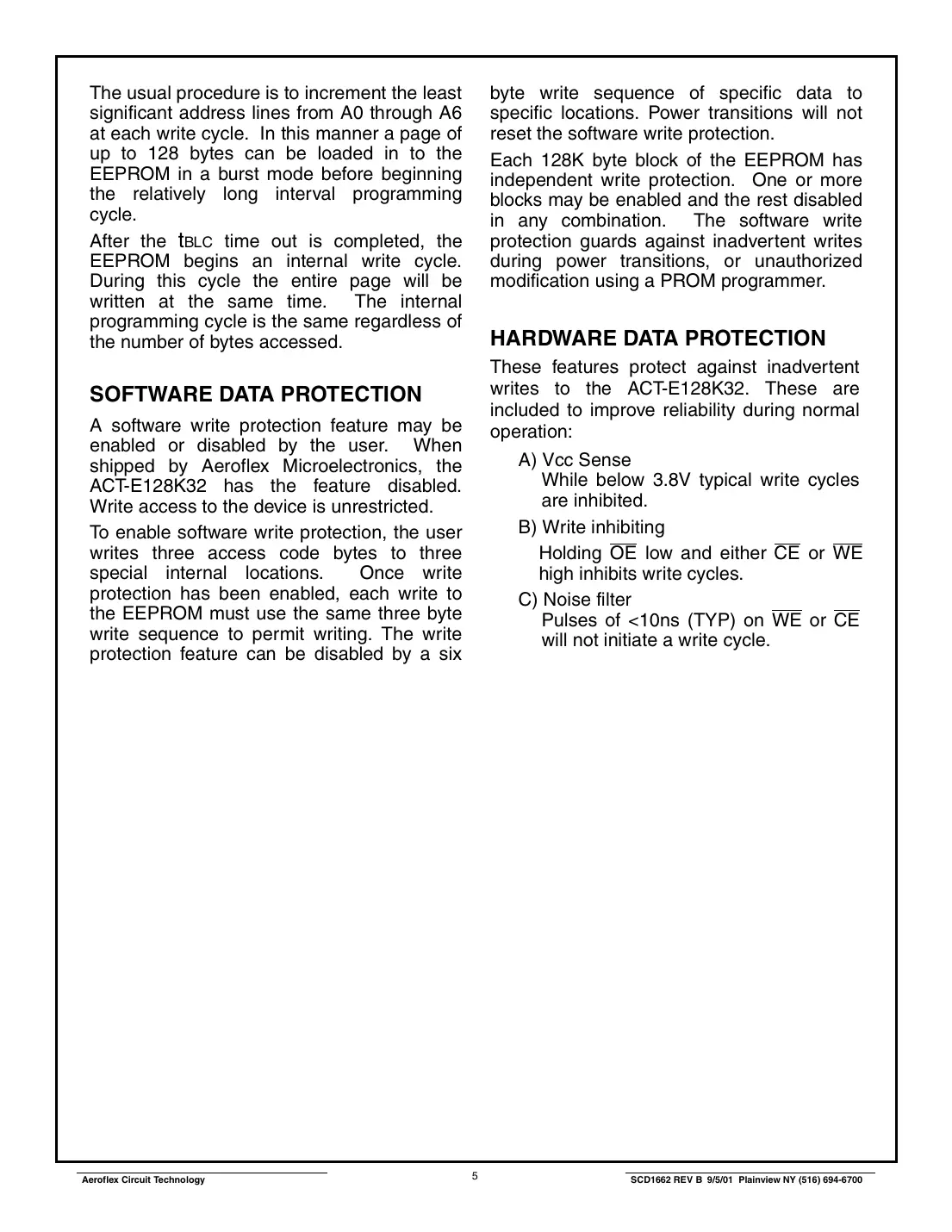 act128k32 Datasheet Page 5