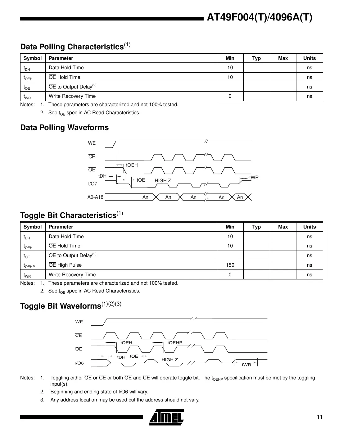 at49f004 Datasheet Page 11