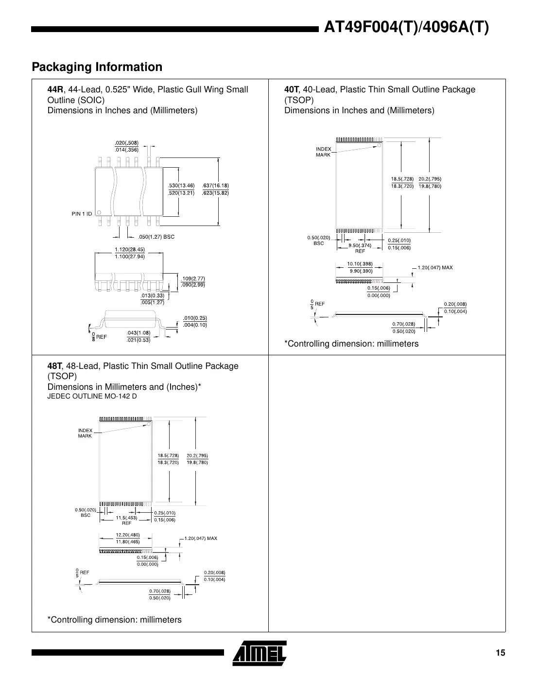 at49f004 Datasheet Page 15