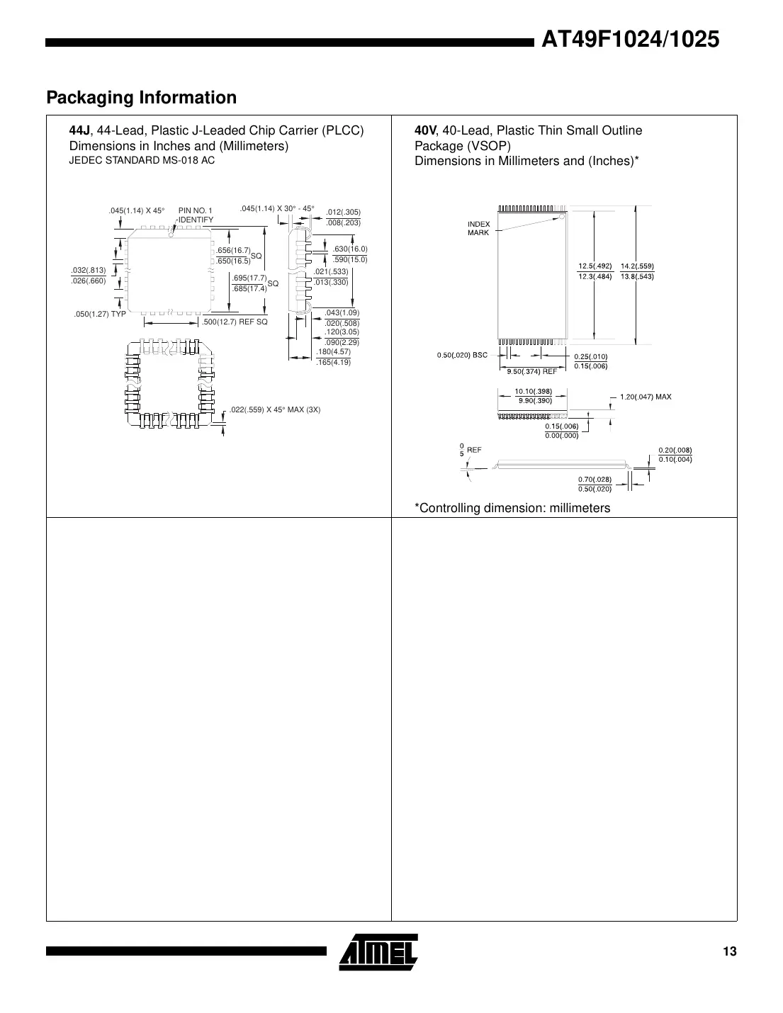at49f1024 Datasheet Page 13