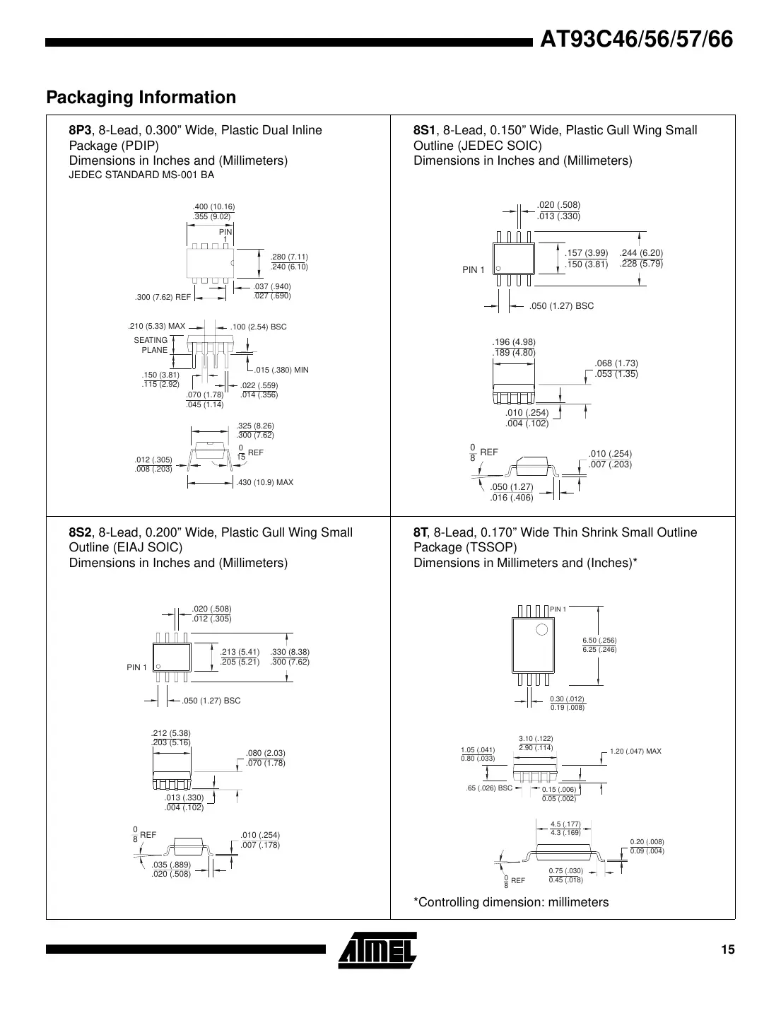 at93c46 Datasheet Page 15