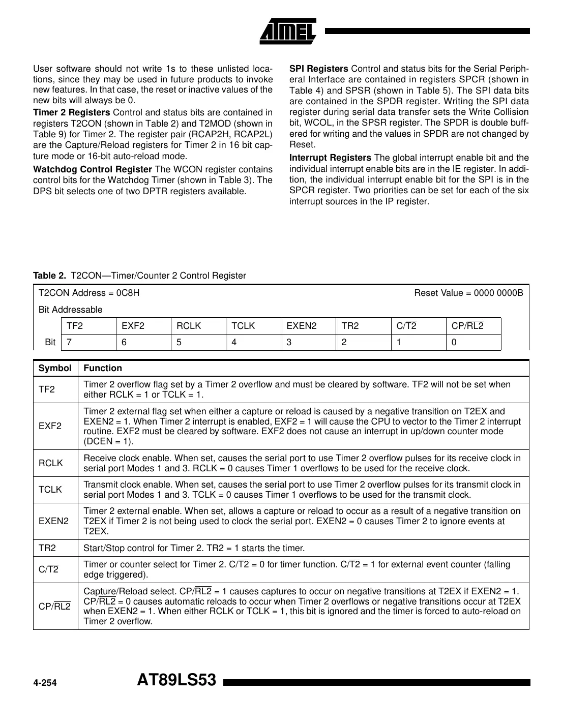 at89ls53 Datasheet Page 6