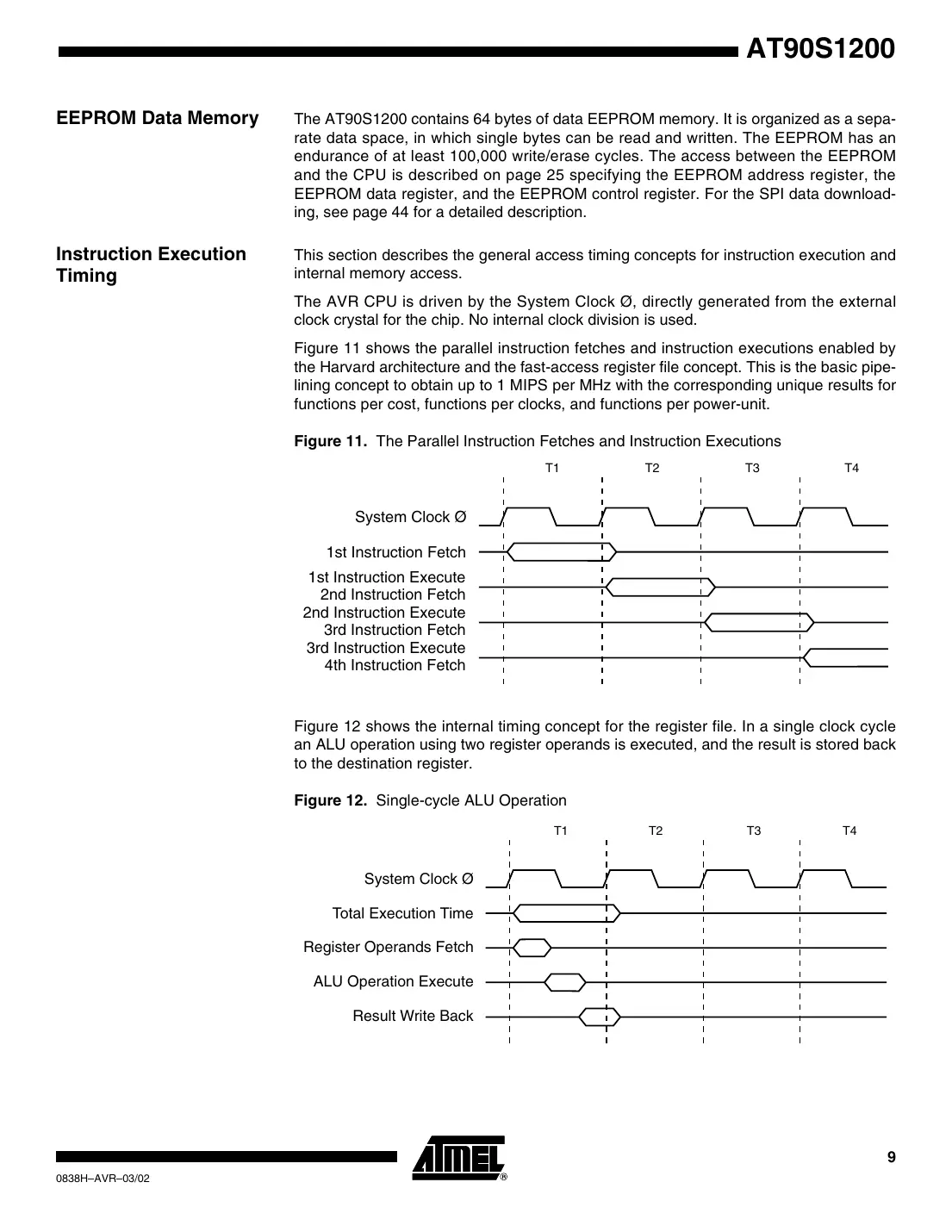 at90s1200 Datasheet Page 9