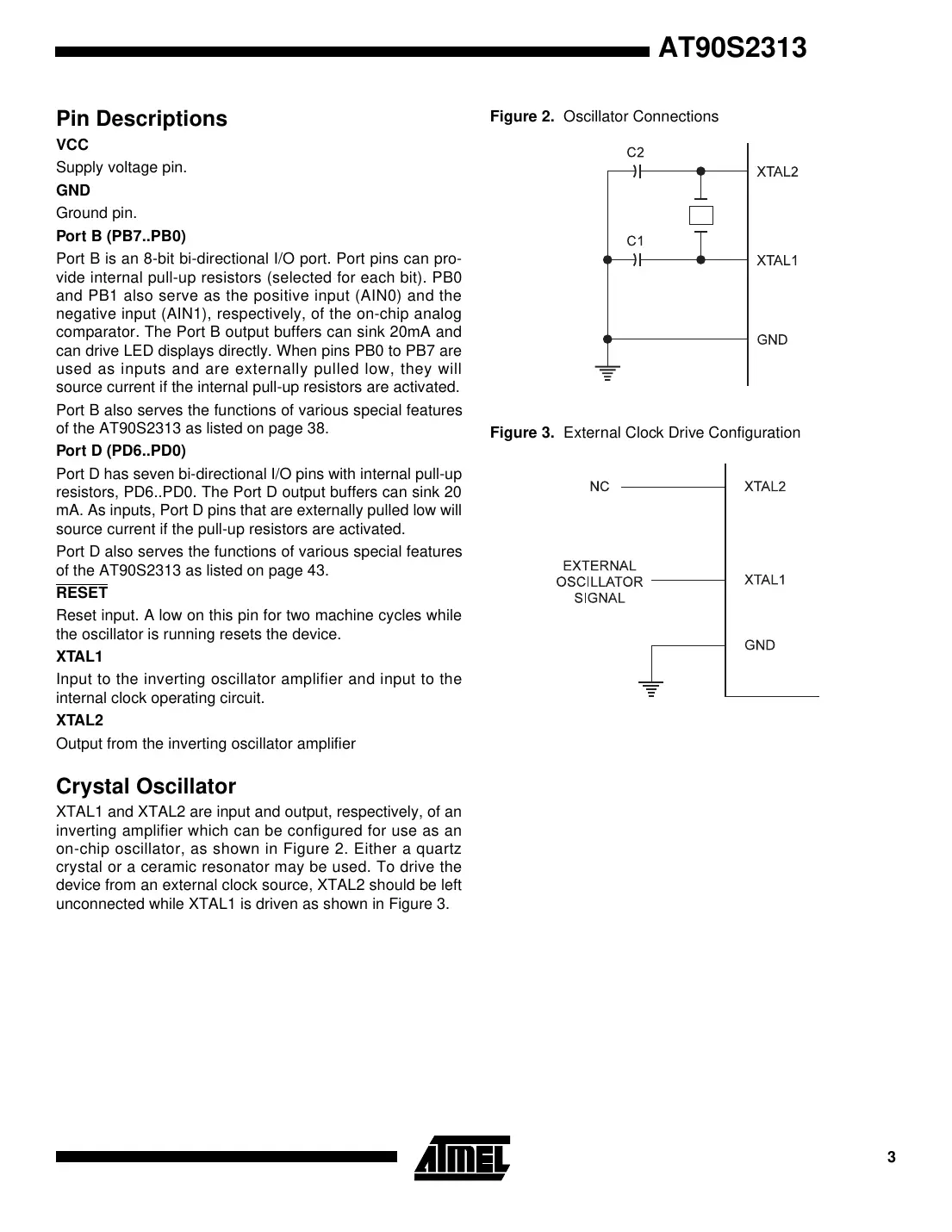 at90s2313 Datasheet Page 3
