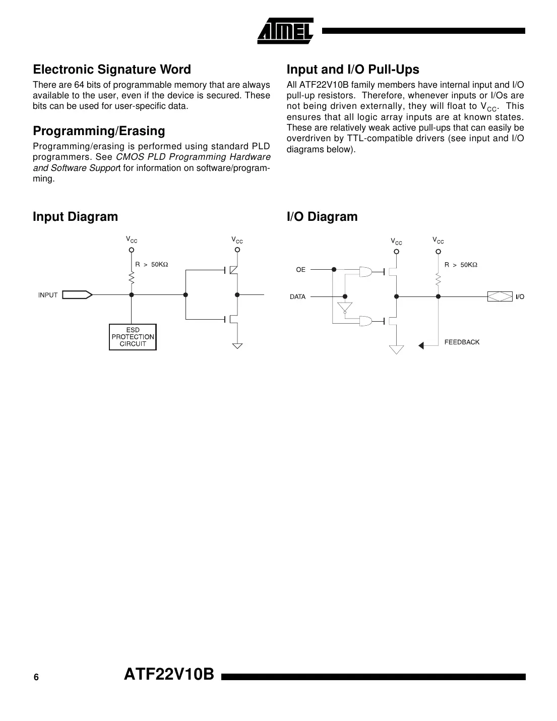atf22v10b Datasheet Page 6