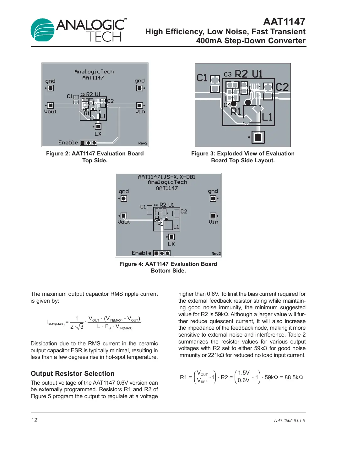 aat1147 Datasheet Page 12