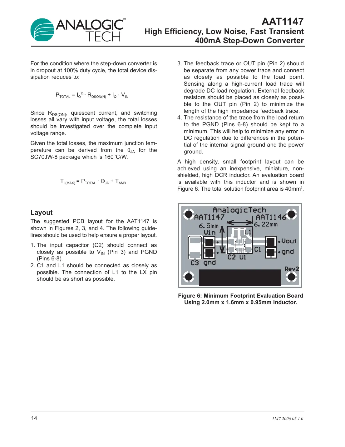 aat1147 Datasheet Page 14