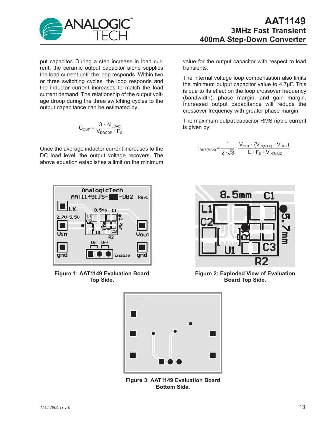 aat1149 Datasheet Page 13