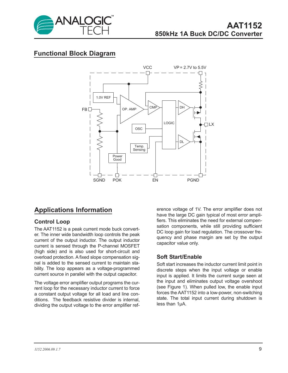 aat1152 Datasheet Page 9