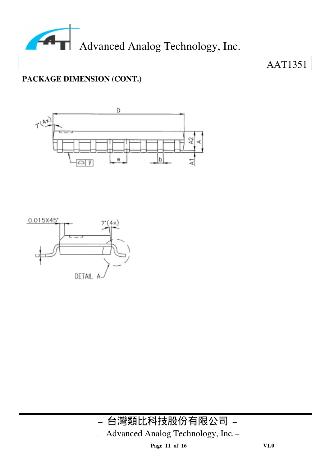aat1351 Datasheet Page 11