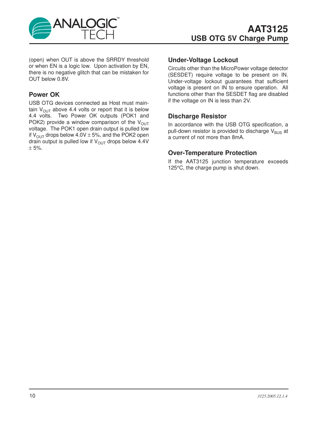 aat3125 Datasheet Page 10