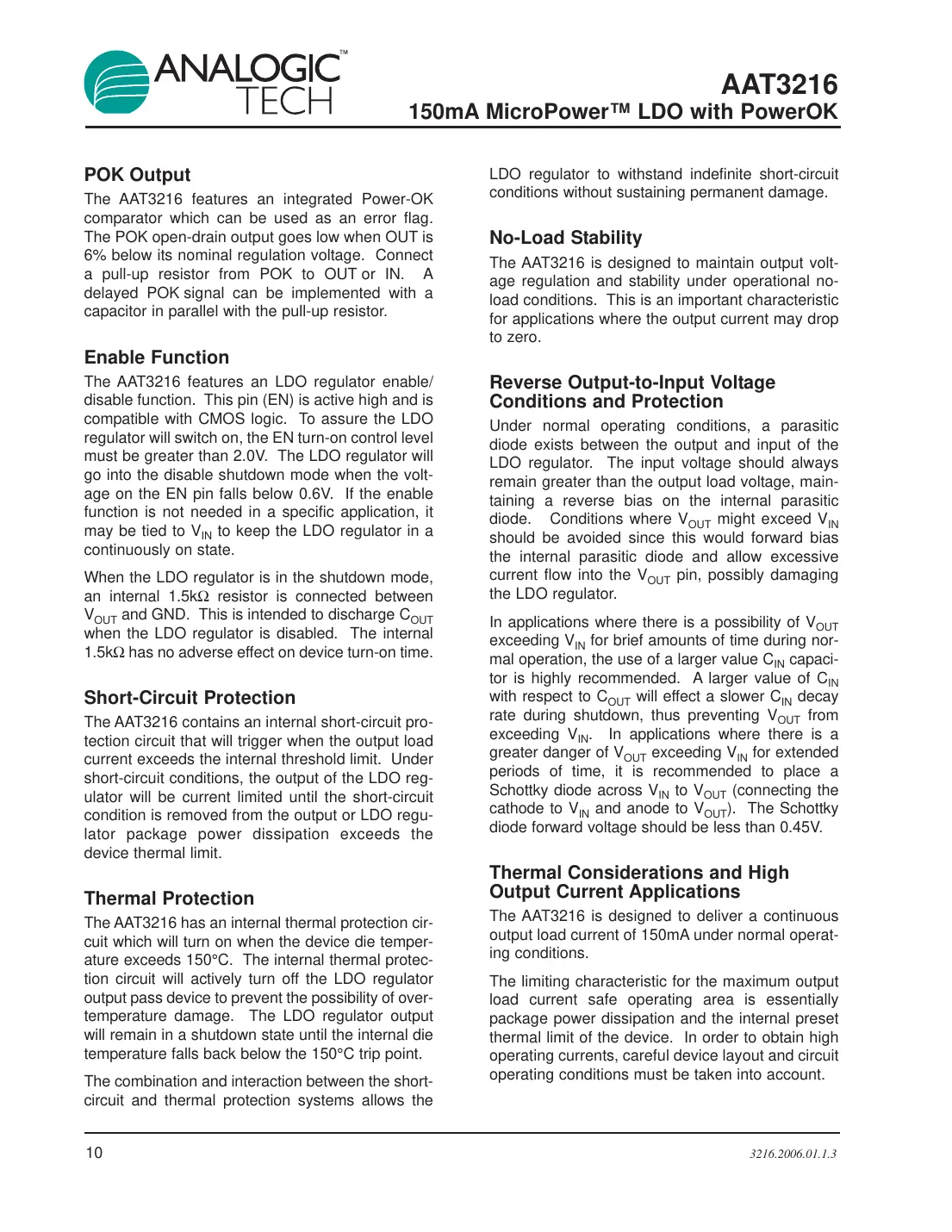 aat3216 Datasheet Page 10