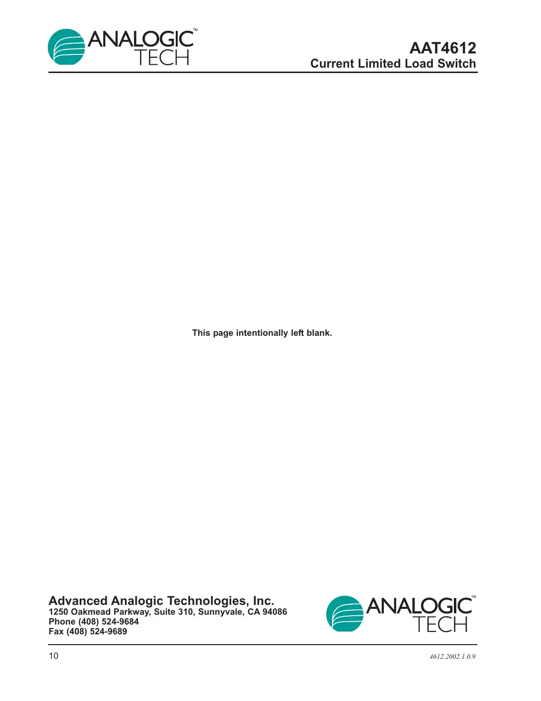 aat4612 Datasheet Page 10