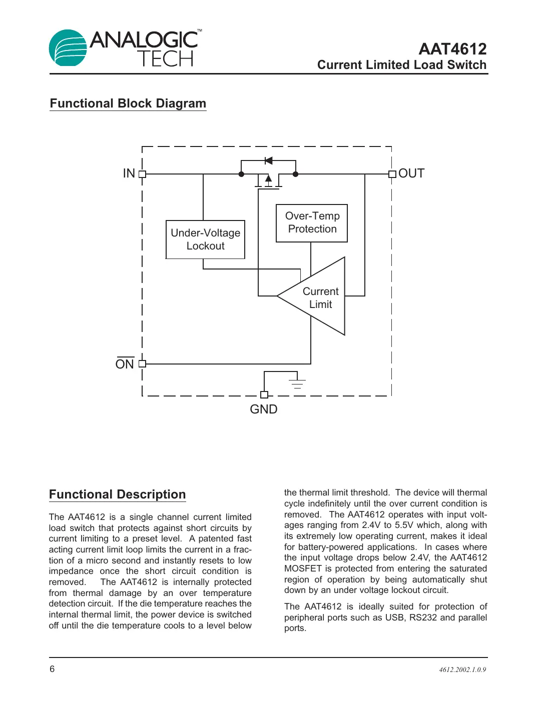 aat4612 Datasheet Page 6