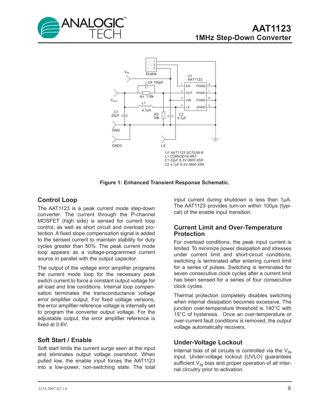 aat1123 Datasheet Page 9