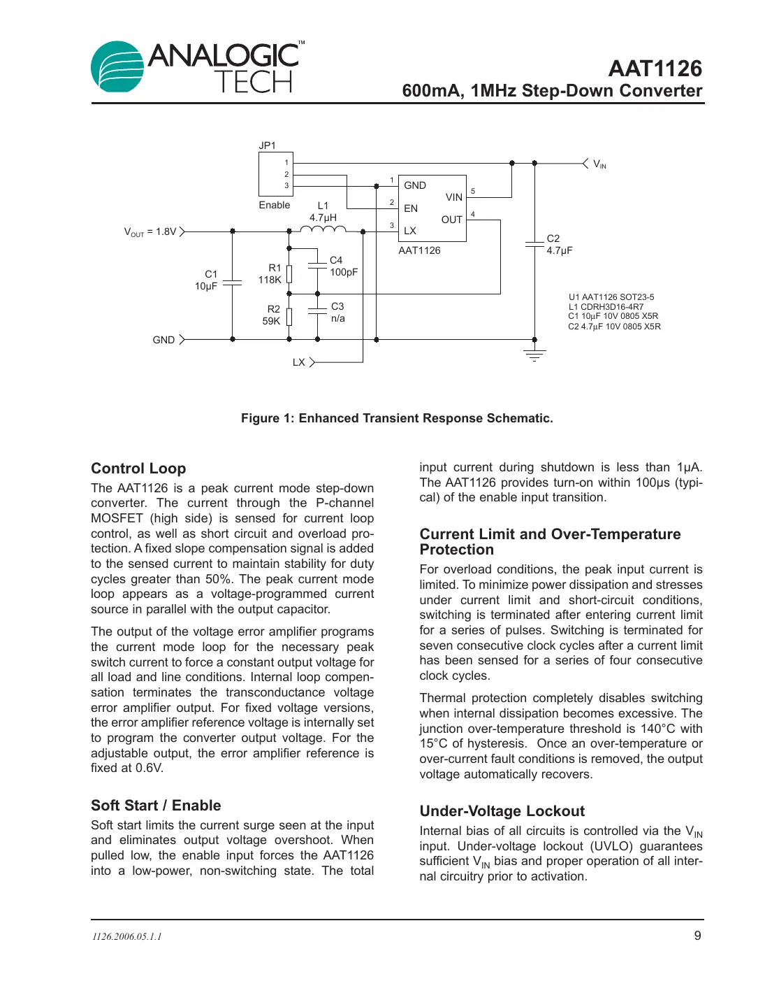 aat1126 Datasheet Page 9