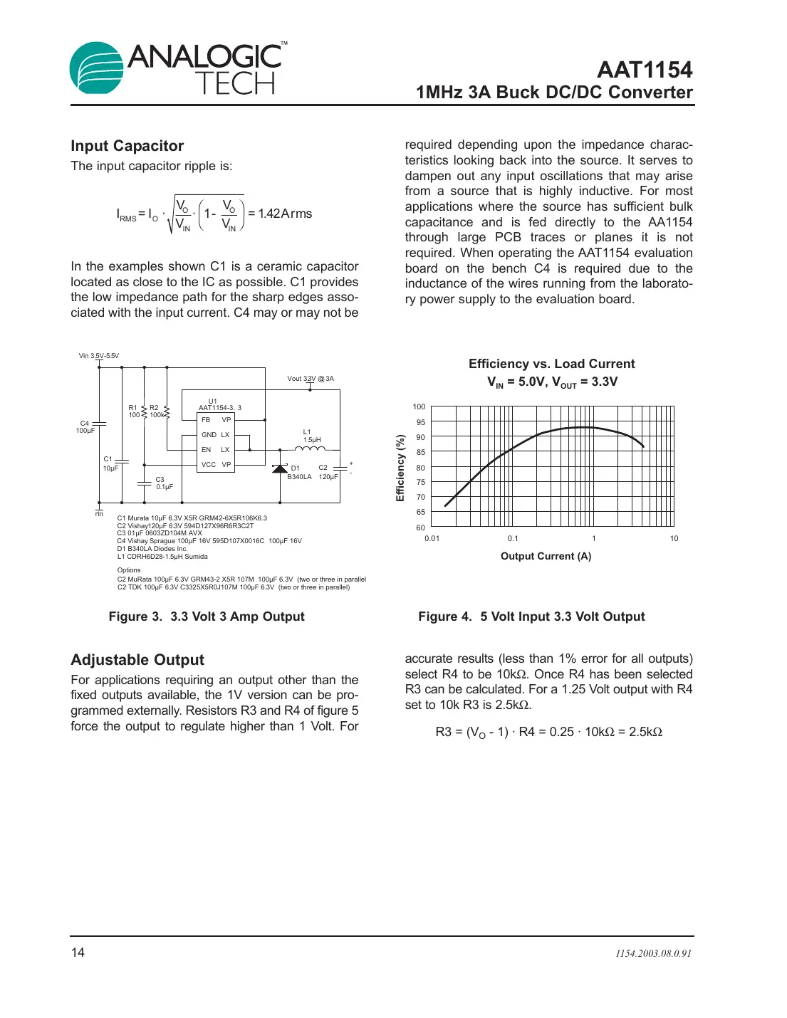 aat1154 Datasheet Page 14